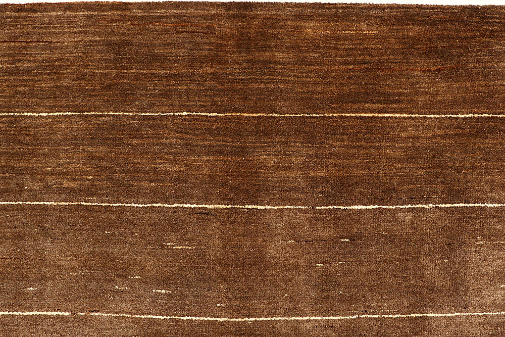 Saddle Brown Gabbeh 4' 7 x 6' 4 - No. 55700 - ALRUG Rug Store