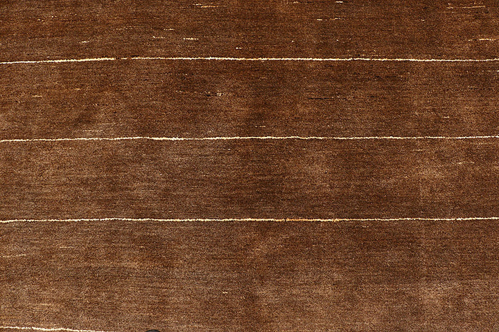 Saddle Brown Gabbeh 4' 7 x 6' 4 - No. 55700 - ALRUG Rug Store