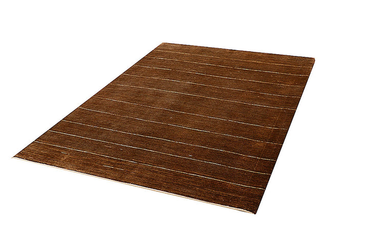 Saddle Brown Gabbeh 4' 7 x 6' 4 - No. 55700 - ALRUG Rug Store