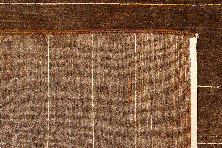 Saddle Brown Gabbeh 4' 7 x 6' 4 - No. 55700 - ALRUG Rug Store