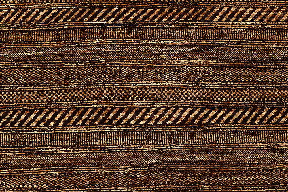 Saddle Brown Gabbeh 4' 7 x 6' 9 - No. 55701 - ALRUG Rug Store