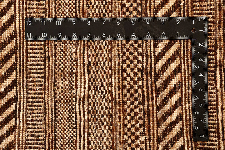 Saddle Brown Gabbeh 4' 7 x 6' 9 - No. 55701 - ALRUG Rug Store