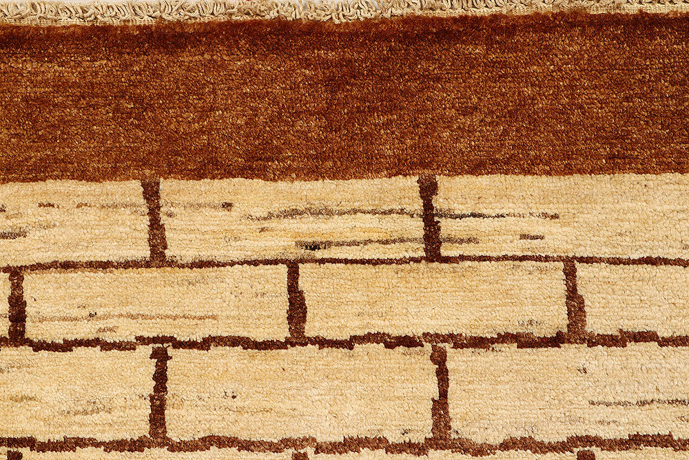 Navajo White Gabbeh 4' 6 x 6' 5 - No. 55702 - ALRUG Rug Store