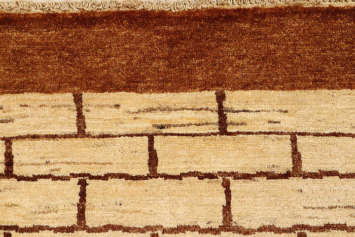 Navajo White Gabbeh 4' 6 x 6' 5 - No. 55702 - ALRUG Rug Store