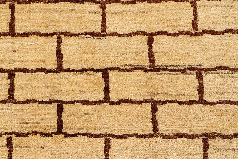 Navajo White Gabbeh 4' 6 x 6' 5 - No. 55702 - ALRUG Rug Store