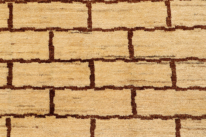 Navajo White Gabbeh 4' 6 x 6' 5 - No. 55702 - ALRUG Rug Store