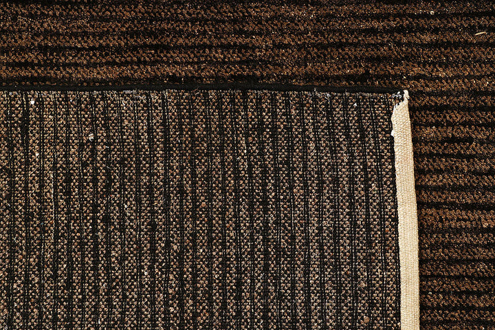 Saddle Brown Gabbeh 4' 6 x 6' 11 - No. 55703 - ALRUG Rug Store