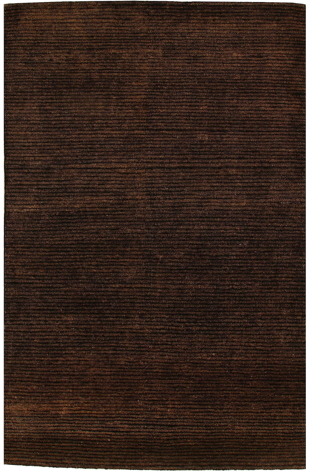 Saddle Brown Gabbeh 4' 6 x 6' 11 - No. 55703 - ALRUG Rug Store