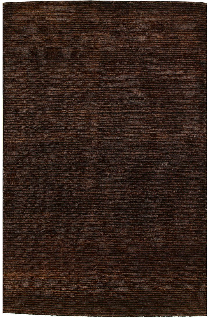 Saddle Brown Gabbeh 4' 6 x 6' 11 - No. 55703 - ALRUG Rug Store