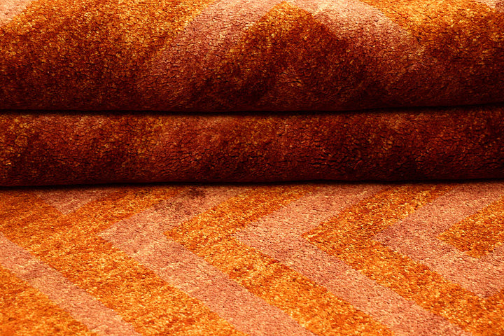 Chocolate Gabbeh 4' 6 x 5' 5 - No. 55704 - ALRUG Rug Store