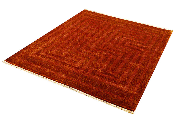 Chocolate Gabbeh 4' 6 x 5' 5 - No. 55704 - ALRUG Rug Store