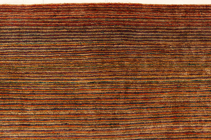 Multi Colored Gabbeh 4' 6 x 6' 5 - No. 55709 - ALRUG Rug Store