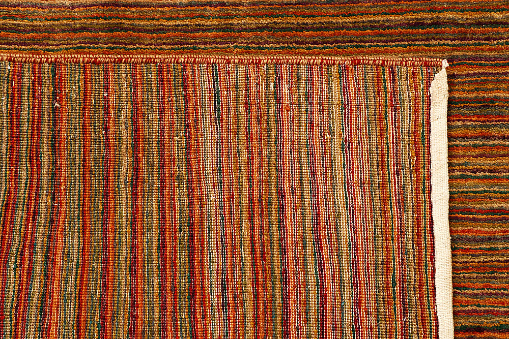 Multi Colored Gabbeh 4' 6 x 6' 5 - No. 55709 - ALRUG Rug Store
