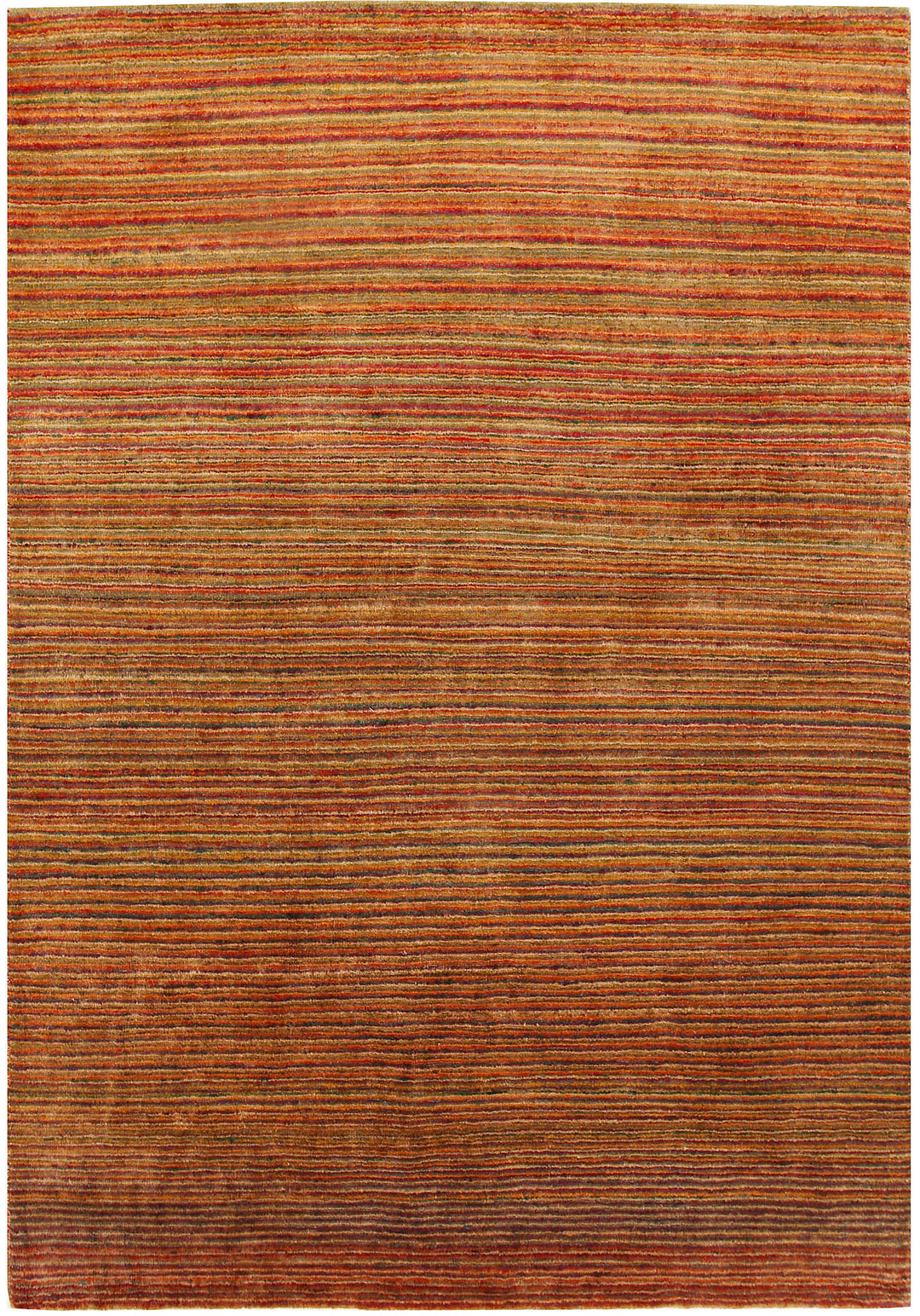 Multi Colored Gabbeh 4' 6 x 6' 5 - No. 55709 - ALRUG Rug Store