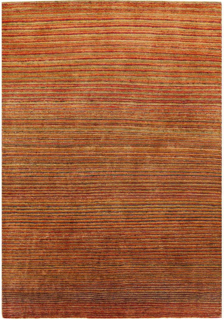 Multi Colored Gabbeh 4' 6 x 6' 5 - No. 55709 - ALRUG Rug Store