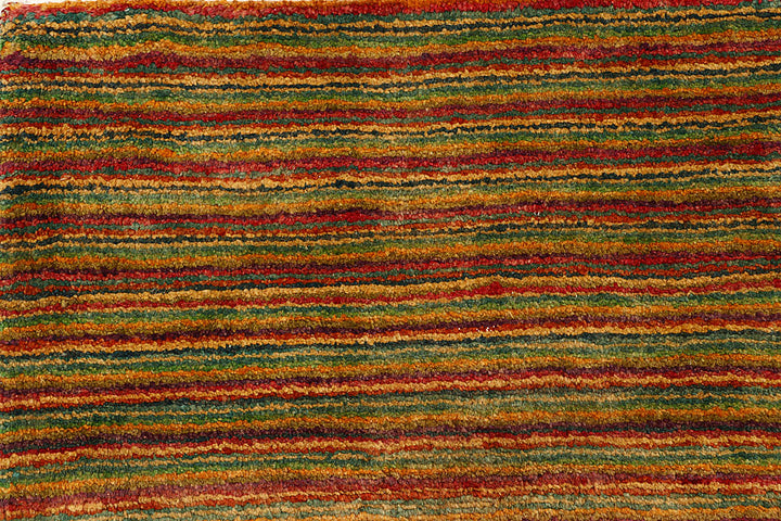 Multi Colored Gabbeh 4' 8 x 6' 5 - No. 55710 - ALRUG Rug Store