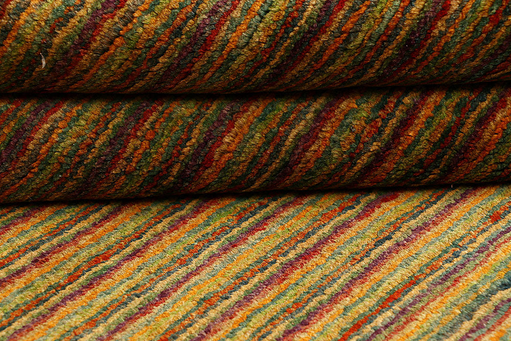 Multi Colored Gabbeh 4' 8 x 6' 5 - No. 55710 - ALRUG Rug Store