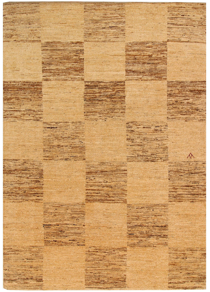 Navajo White Gabbeh 4' 6 x 6' 3 - No. 55711 - ALRUG Rug Store