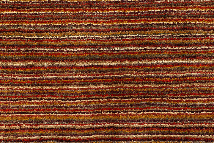Saddle Brown Gabbeh 5' 1 x 6' - No. 55713 - ALRUG Rug Store