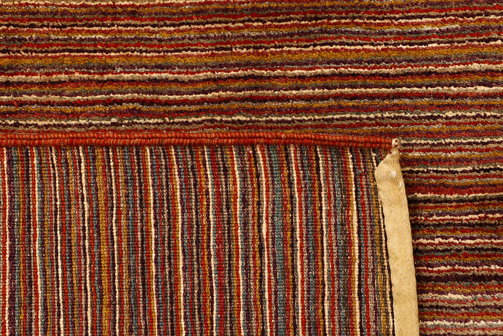 Saddle Brown Gabbeh 5' 1 x 6' - No. 55713 - ALRUG Rug Store