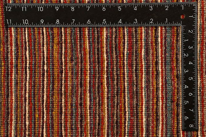Saddle Brown Gabbeh 5' 1 x 6' - No. 55713 - ALRUG Rug Store