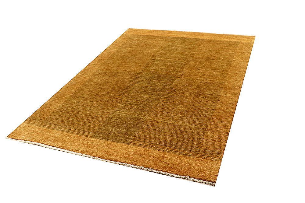 Goldenrod Gabbeh 4' 6 x 6' 8 - No. 55714 - ALRUG Rug Store