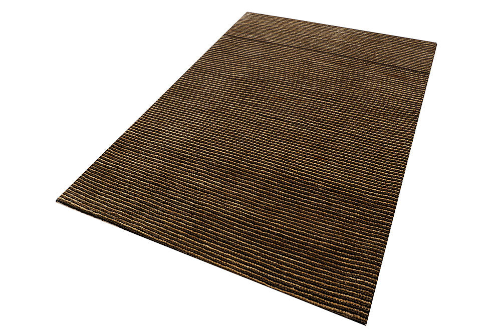 Saddle Brown Gabbeh 4' 6 x 6' 8 - No. 55715 - ALRUG Rug Store