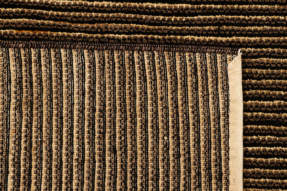 Saddle Brown Gabbeh 4' 6 x 6' 8 - No. 55715 - ALRUG Rug Store