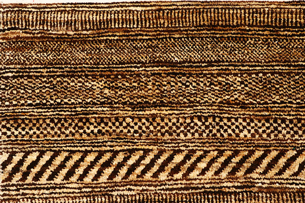 Saddle Brown Gabbeh 4' 6 x 6' 7 - No. 55716 - ALRUG Rug Store