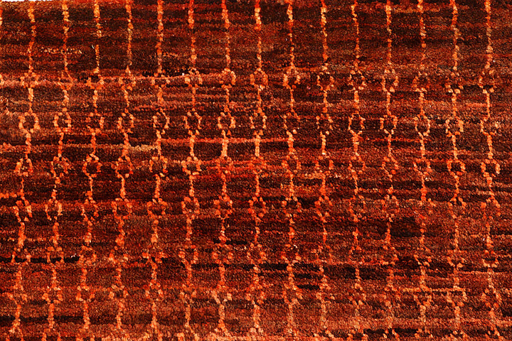 Brown Gabbeh 4' 7 x 6' 8 - No. 55717 - ALRUG Rug Store