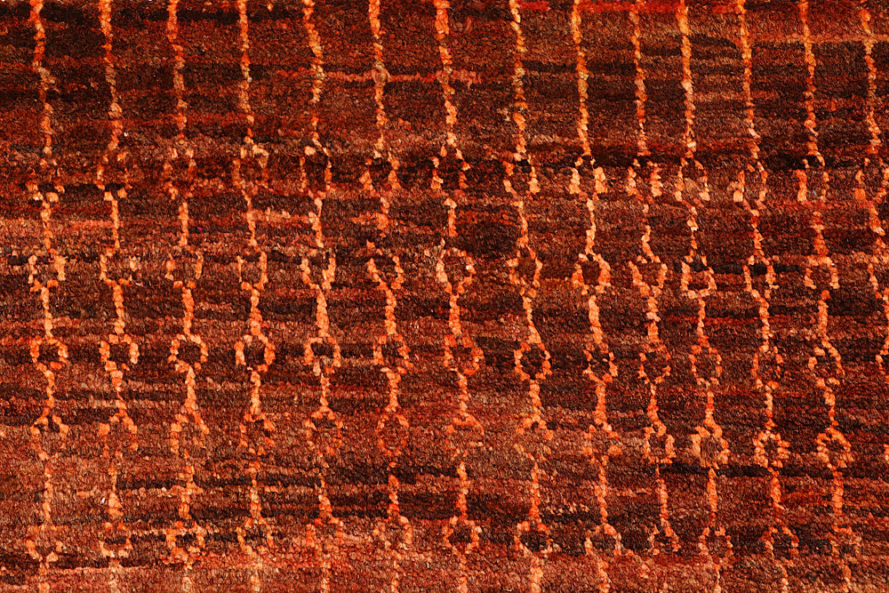 Brown Gabbeh 4' 7 x 6' 8 - No. 55717 - ALRUG Rug Store