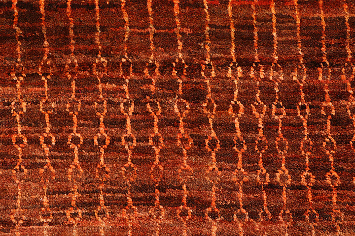 Brown Gabbeh 4' 7 x 6' 8 - No. 55717 - ALRUG Rug Store