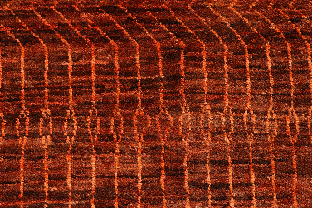 Brown Gabbeh 4' 7 x 6' 8 - No. 55717 - ALRUG Rug Store