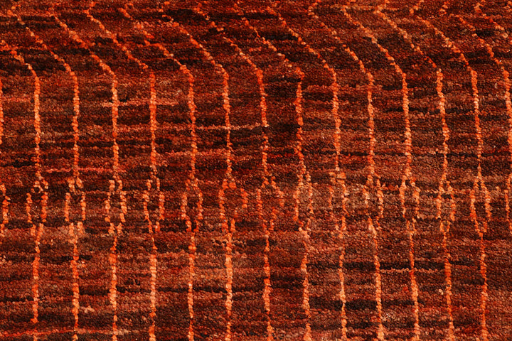 Brown Gabbeh 4' 7 x 6' 8 - No. 55717 - ALRUG Rug Store