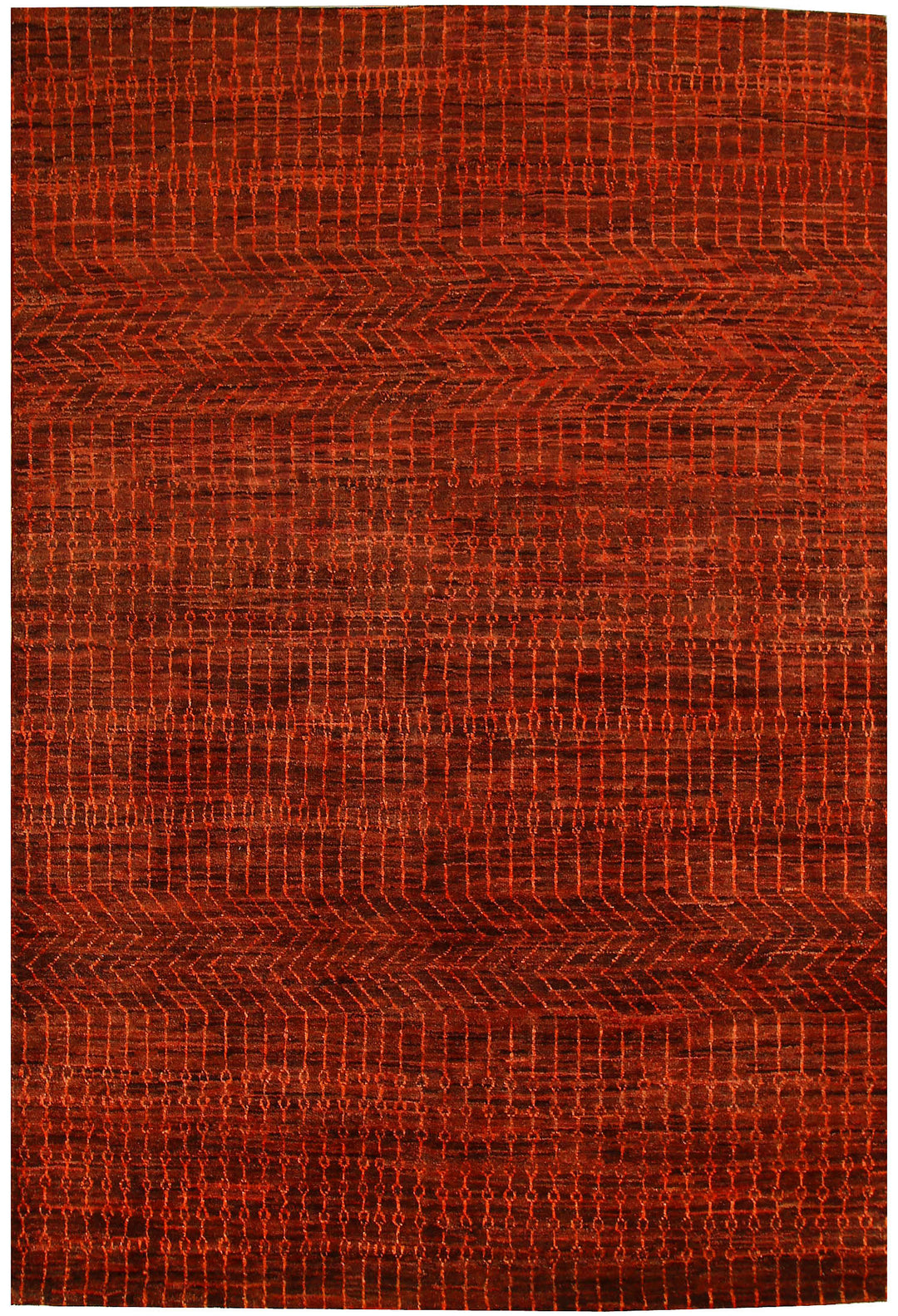 Brown Gabbeh 4' 7 x 6' 8 - No. 55717 - ALRUG Rug Store