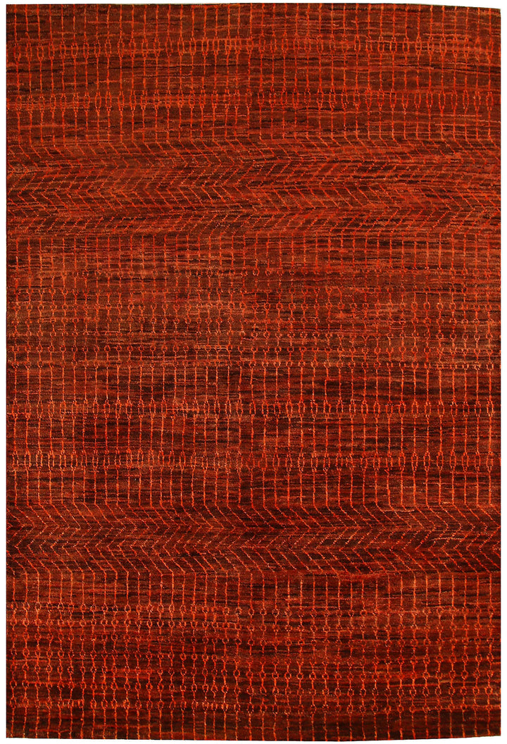 Brown Gabbeh 4' 7 x 6' 8 - No. 55717 - ALRUG Rug Store