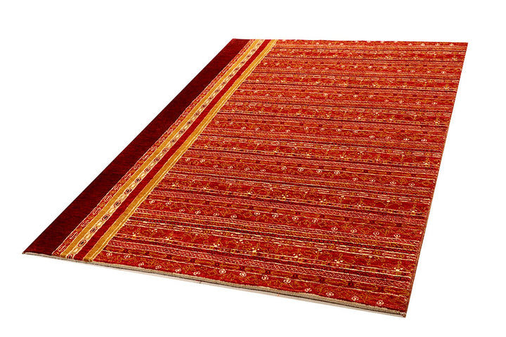 Firebrick Gabbeh 4' 3 x 6' 4 - No. 55718 - ALRUG Rug Store