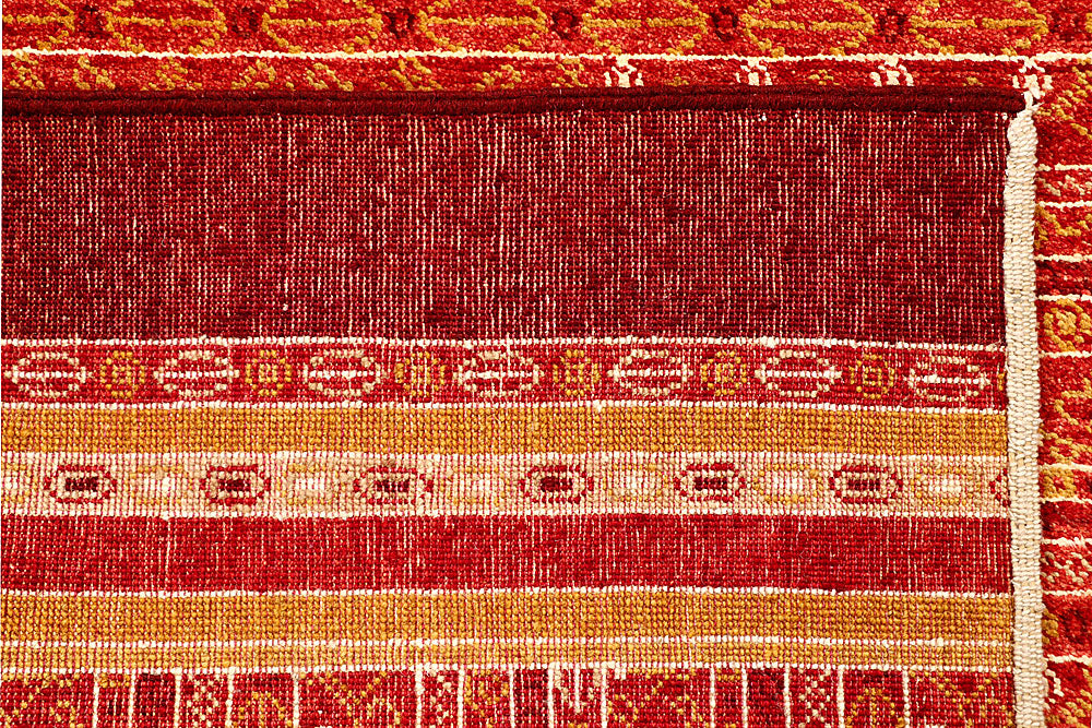 Firebrick Gabbeh 4' 3 x 6' 4 - No. 55718 - ALRUG Rug Store