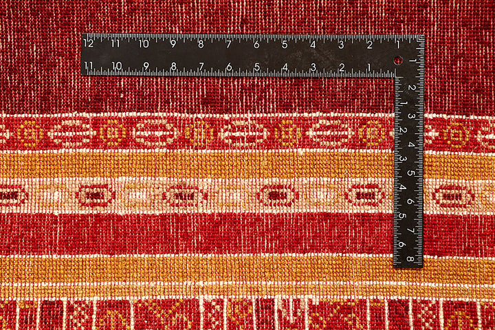 Firebrick Gabbeh 4' 3 x 6' 4 - No. 55718 - ALRUG Rug Store