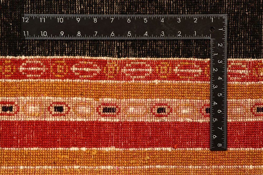 Orange Red Gabbeh 4' 3 x 6' 4 - No. 55719 - ALRUG Rug Store