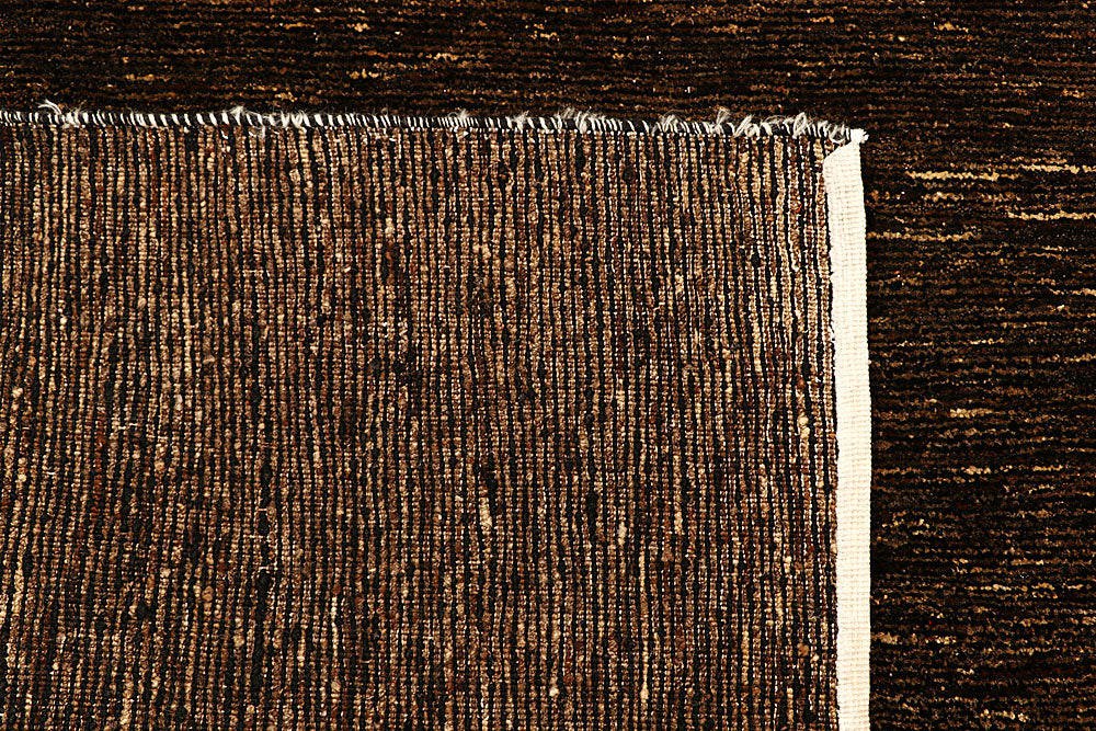 Saddle Brown Gabbeh 4' 5 x 6' 7 - No. 55722 - ALRUG Rug Store