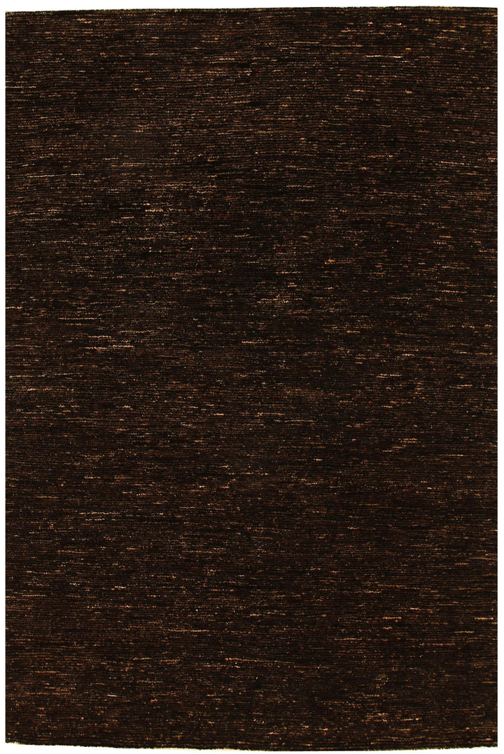 Saddle Brown Gabbeh 4' 5 x 6' 7 - No. 55722 - ALRUG Rug Store
