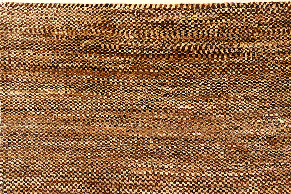 Saddle Brown Gabbeh 4' 9 x 6' 5 - No. 55723 - ALRUG Rug Store