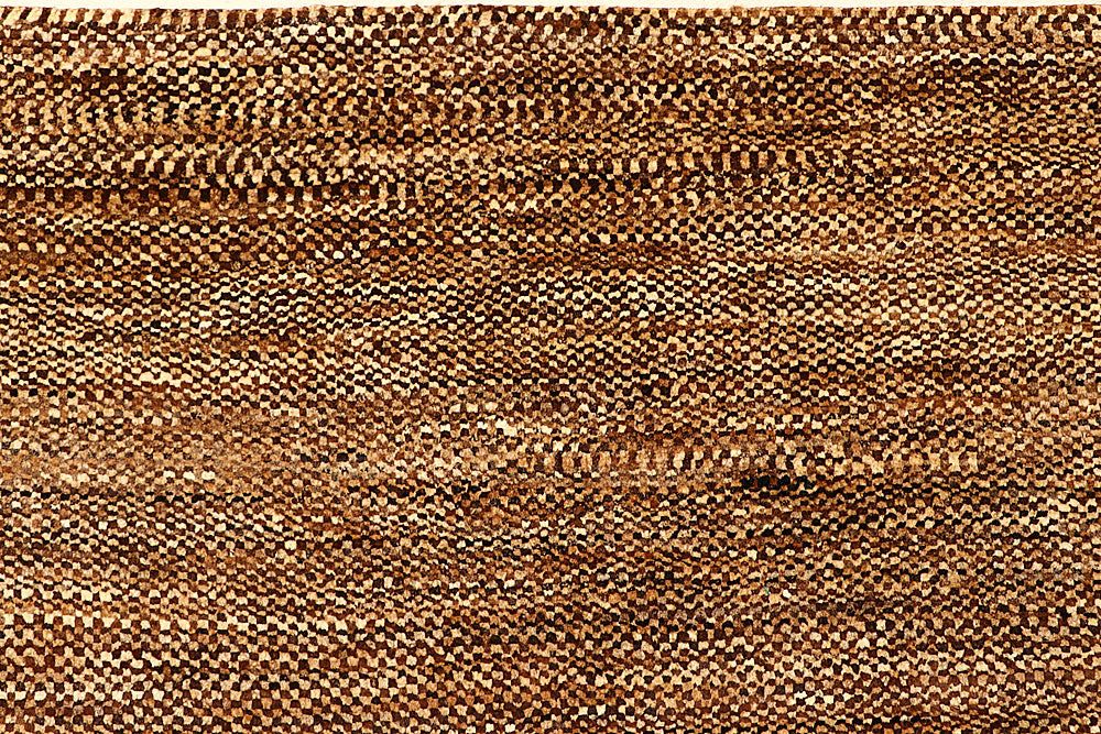 Saddle Brown Gabbeh 4' 9 x 6' 5 - No. 55723 - ALRUG Rug Store