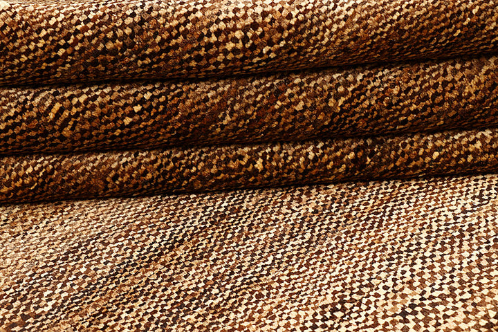 Saddle Brown Gabbeh 4' 9 x 6' 5 - No. 55723 - ALRUG Rug Store