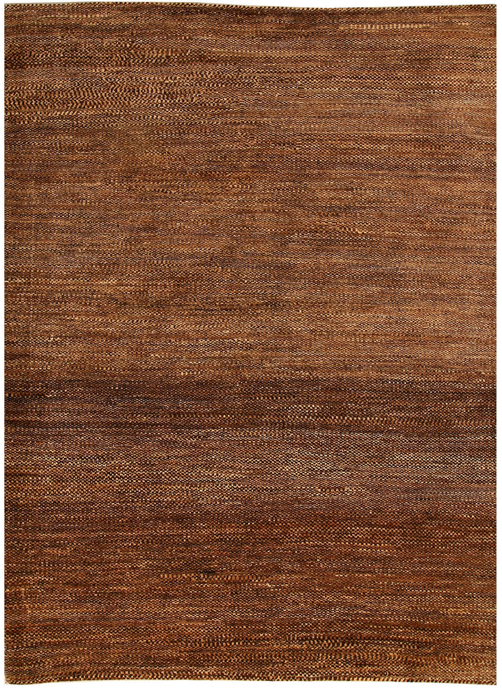 Saddle Brown Gabbeh 4' 9 x 6' 5 - No. 55723 - ALRUG Rug Store
