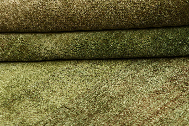 Olive Gabbeh 4' 6 x 4' 5 - No. 55724 - ALRUG Rug Store