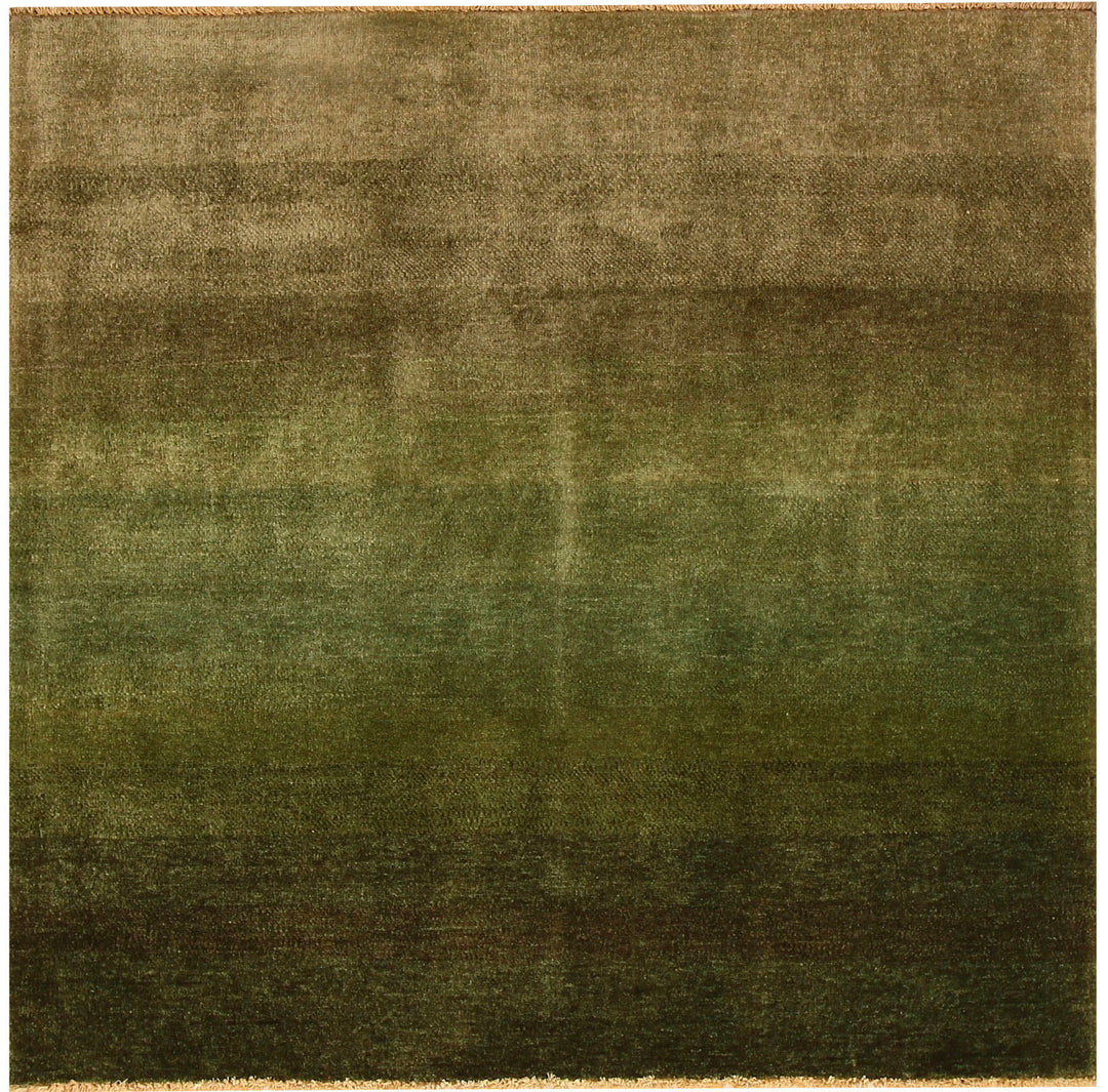 Olive Gabbeh 4' 6 x 4' 5 - No. 55724 - ALRUG Rug Store