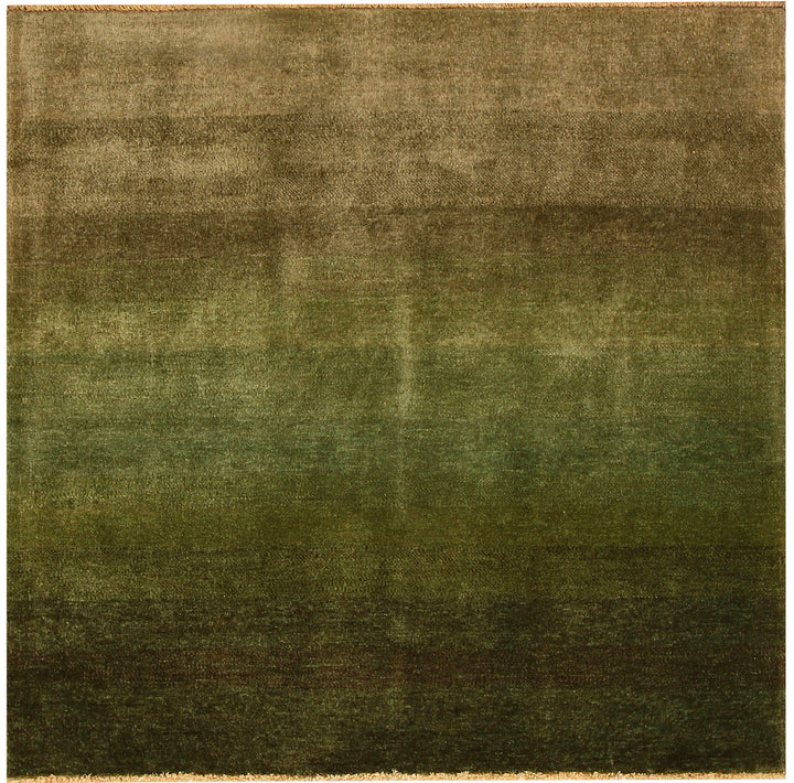 Olive Gabbeh 4' 6 x 4' 5 - No. 55724 - ALRUG Rug Store