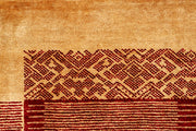 Dark Red Gabbeh 4' 7 x 6' 7 - No. 55728 - ALRUG Rug Store
